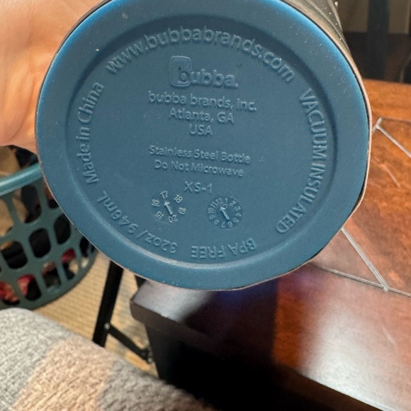 Bubba Brands 32 oz Stainless Steel Insulated Tumbler Travel Mug Blue Lid - Picture 3 of 3